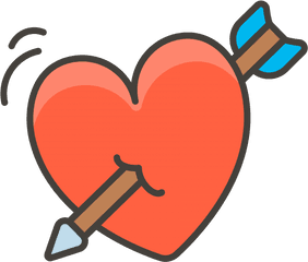Download Heart With Arrow Emoji - Png