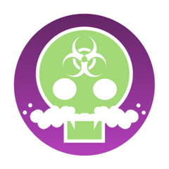 Biohazard Gym - Cogswell Pokemon League Emblem Png