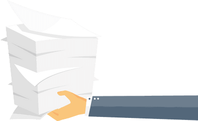 Stack Of Paper Png - Paper