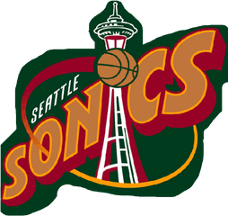 Seattle Sonics Sticker - Big Png