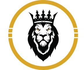 King Co Studio Calgary S Premium Barbershop - Lion Barber Lion King Crown Logo Png