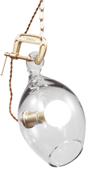 Borough Glass Modern Pendant Lamp - Locket Png