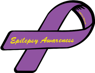 Epilepsy Awareness - Custom Ribbon Png