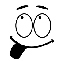 Emoji Art Outline Face PNG Image High Quality