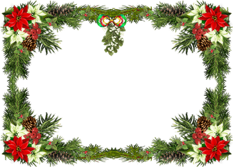 Christmas Card Frame Png 1 Image - Christmas Border Png Transparent