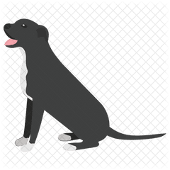 Rottweiler Icon Of Flat Style - Rottweiler Dog Icon Png