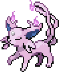 2019 04 18 - Pokemon Pixel Art Espeon Png