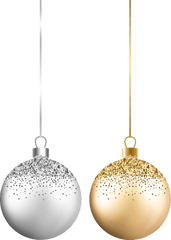 Silver Christmas Balls Png Transparent - Silver Christmas Ball Png