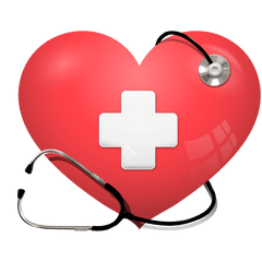 Stethoscope Clipart Vector Heart - Heart With Stethoscope Png