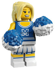 Cheerleader Lego Icon - Download Free Icons Lego Minifigures Cheerleader Png