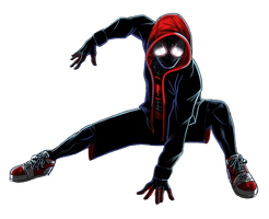 The Spider-Man Into Spider-Verse PNG File HD