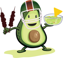 B990b33a7b3e1507048244 Avacado Player - Chip And Salsa Chips Guac Clip Art Png