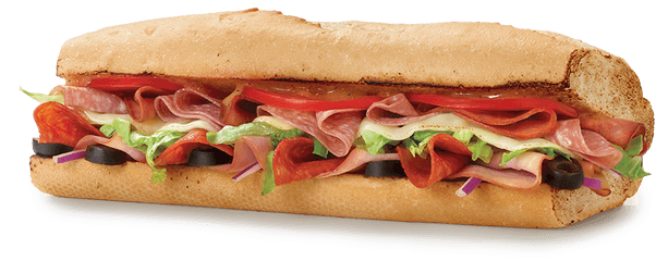 Quiznos Sandwich Menu - Sandwich Menu Sub Menu Lunch Menu Ham And Cheese Sandwich Png