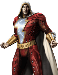 Shazam - Shazam Injustice Gods Among Us Png