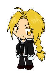 Fullmetal Chibi Png Clipart - Fullmetal Alchemist Imagenes Chibi