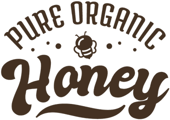 Bee Cute Honey Badge - Pure Honey Logo Png