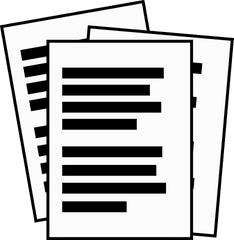 Paper Drawing - Document Clipart Png