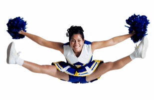 Cheerleader Clipart - Free PNG