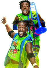 Day Wwe Kofi - Wwe The New Day Png