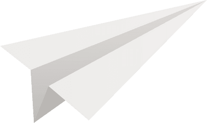 Paper Plane White Png - Clipart Paper Plane Png