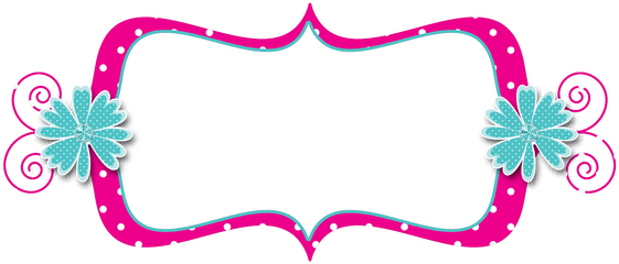 Library Of Polka Dot Cross Picture Png Files - Curly Frame Png