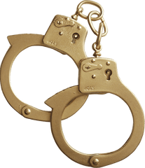 Golden Cuffs Png Image - Golden Handcuffs Png