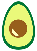 Vector Avocado Free HD Image - Free PNG