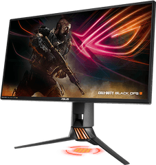 Rog Swift Pg258q Call Of Duty - Black Ops 4 Edition Asus Rog Strix Scar Edition Png