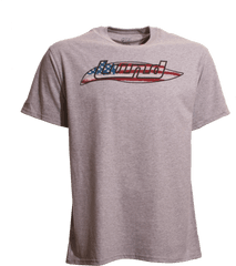 Mens Retro Logo Flag Tee - Active Shirt Png