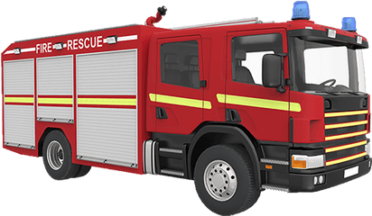 Fire Engine Png 1 Image - Fire Engine White Background