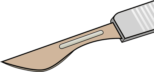 Dessin Scalpel 3 - Dissection Clipart Png