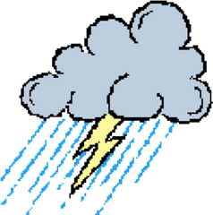 Free Cartoon Cloud Psd Vector Graphic - Vectorhqcom Gif Rain Cloud Storm Png