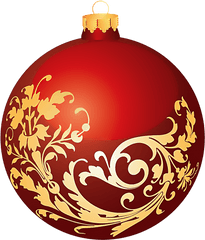 Ornaments Clipart Orange Transparent Free - Christmas Ball Clipart Png