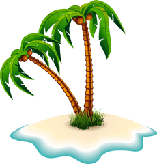 Transparent Background - Palm Trees Png Clipart