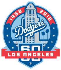 Dodgers Unveil 60th Anniversary Logo - Dodgers 60th Anniversary Logo Png