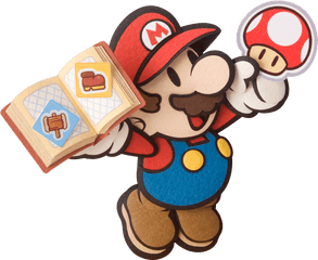 Paper Mario Sticker Star 3ds Artwork Including Characters - Paper Mario Sticker Star Mario Png