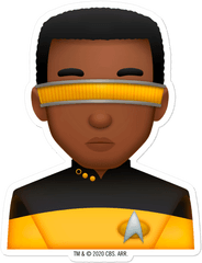 The Next Generation Geordi - Star Trek Emoji Png