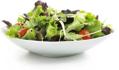 Lettuce Garden Transparent Png - Plate Of Salad Png