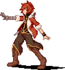 Rpg Fighter Sprites Aniek Janssen - Rpg Sprite Transparent Gif Png