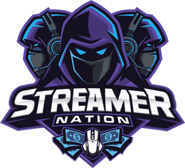 Streamer Nation - Gaming Logo Design Ideas Png