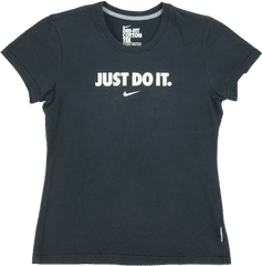 Nike Just Do It T - Shirt Womenmedium Just Do It Red Png