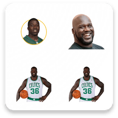 Download Shaq Wastickerapp Apk Free - For Basketball Png