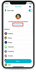 Circle Feature Guide Time Limits U2013 Support Center - Toggle In Zoom App Png