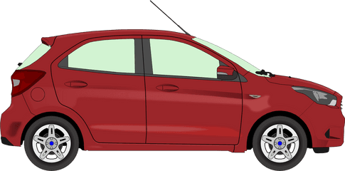 City Car Van Toyota - Car Icon Png Transparent Cartoon Hatchback Clipart