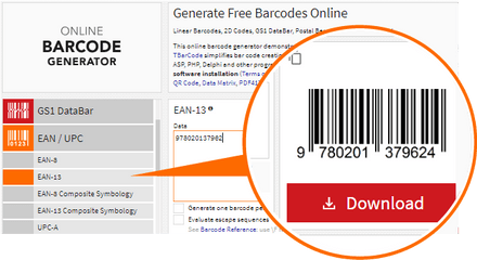 Online Barcode Generator - Screenshot Png