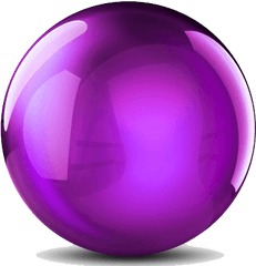 Crystal Ball Hd Png Image - Transparent Purple Balls