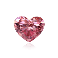 Pink Diamond Heart Hd - Free PNG