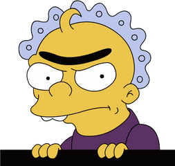 Maggie Simpson Lisa Marge Apu - Simpsons Baby With Eyebrows Png