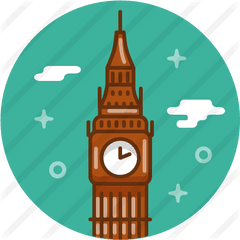 Big Ben - Clock Tower Png