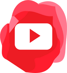 Youtube Yt Logo Png Abstract Red Background - Logo Youtube Dan Instagram Png